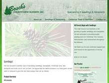 Tablet Screenshot of boschsnursery.com